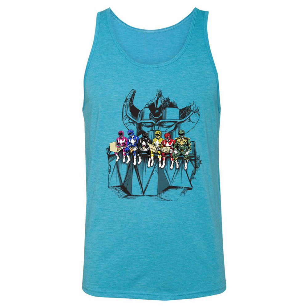 Unisex Jersey Tank - EF8RZQ7V - Aqua Triblend - 3