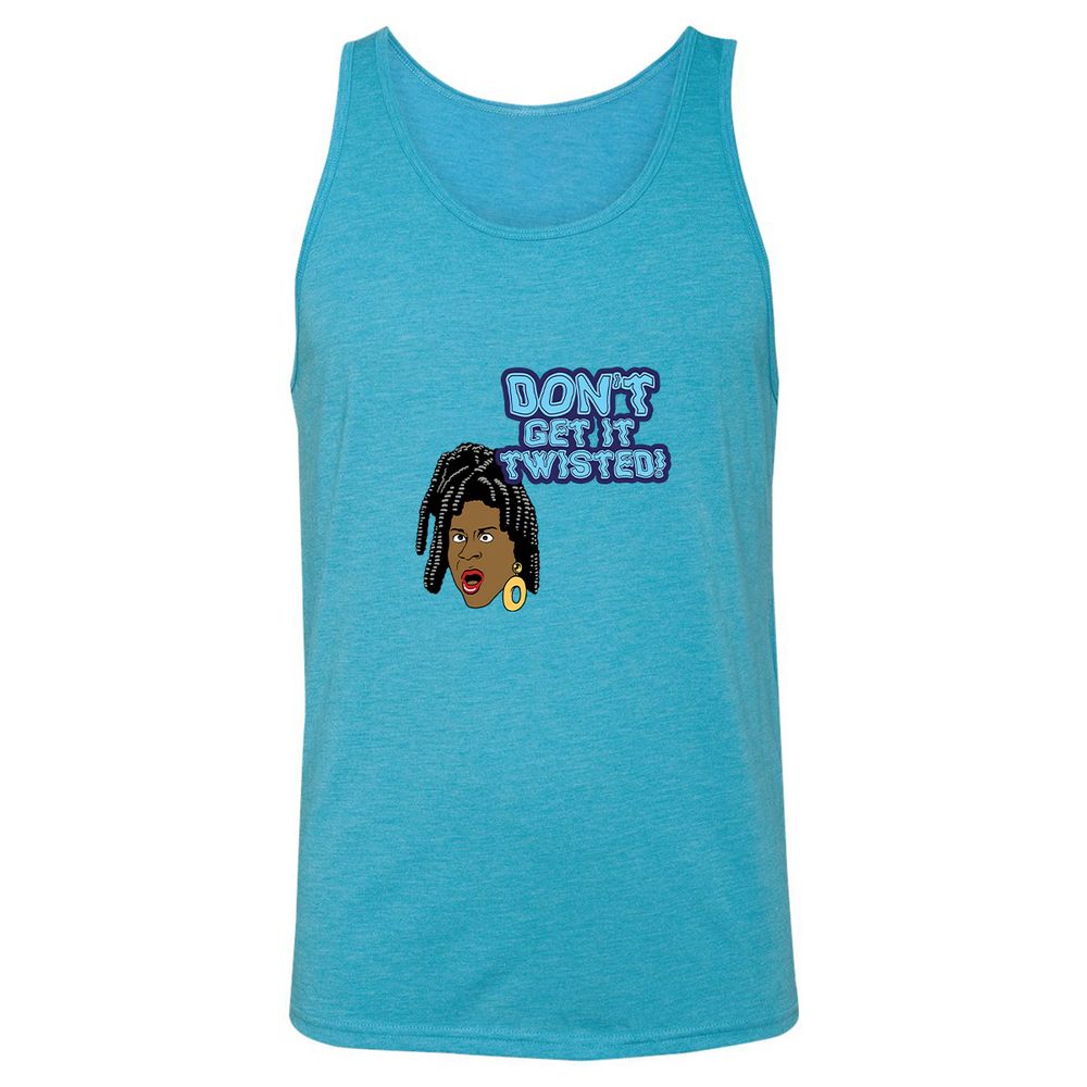 Unisex Jersey Tank - 5EVNASSX - Aqua Triblend - 3