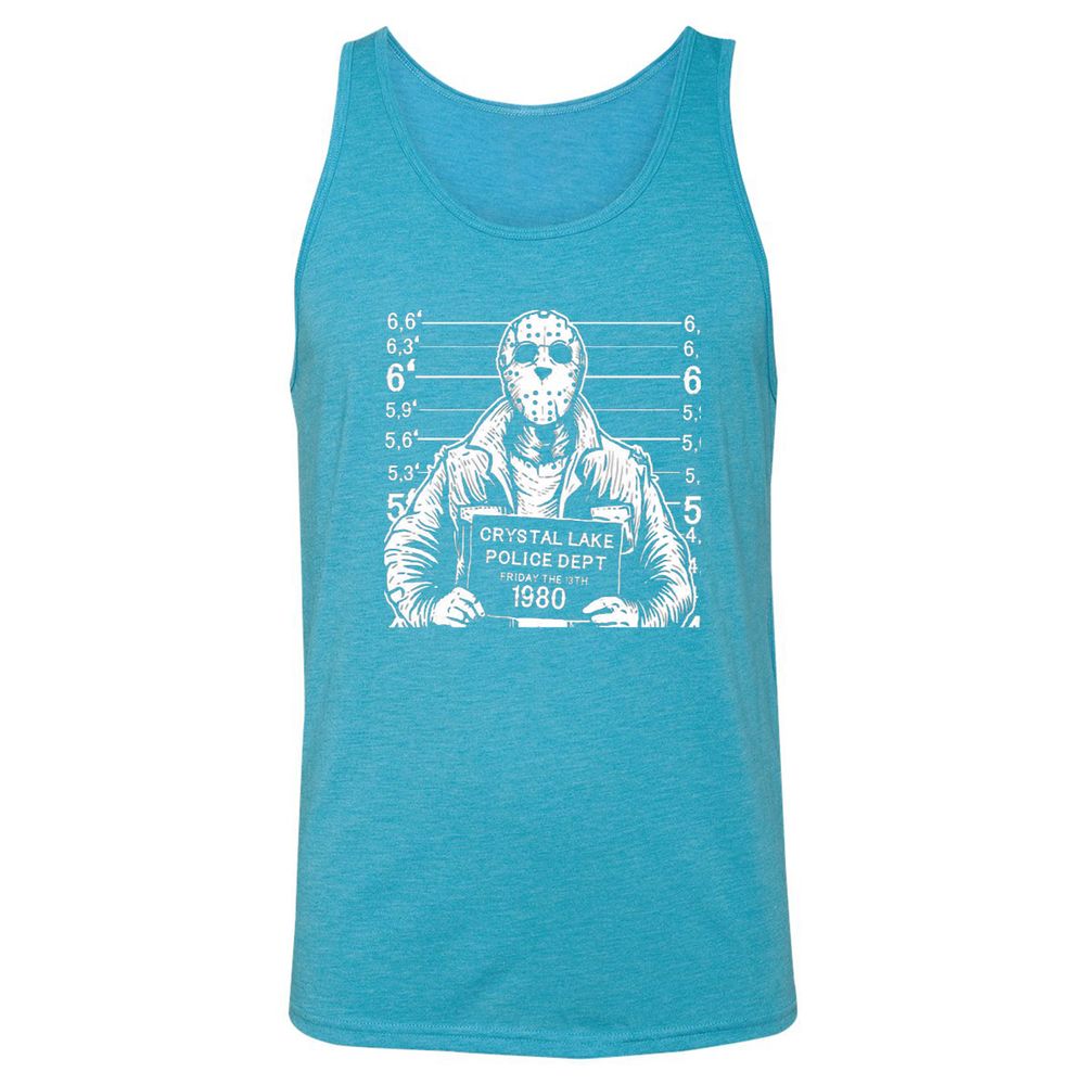 Unisex Jersey Tank - VCHNBT22 - Aqua Triblend - 3