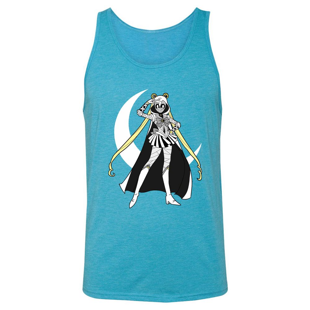 Unisex Jersey Tank - VES9NBJB - Aqua Triblend - 3