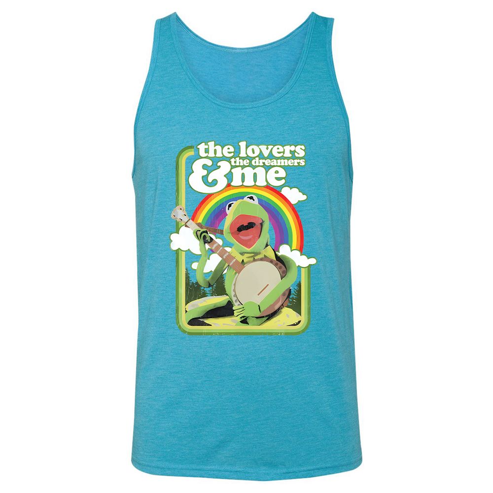 Unisex Jersey Tank - ZVJBWF2B - Aqua Triblend - 3