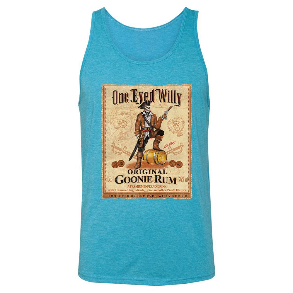 Unisex Jersey Tank - A883C2BL - Aqua Triblend - 3