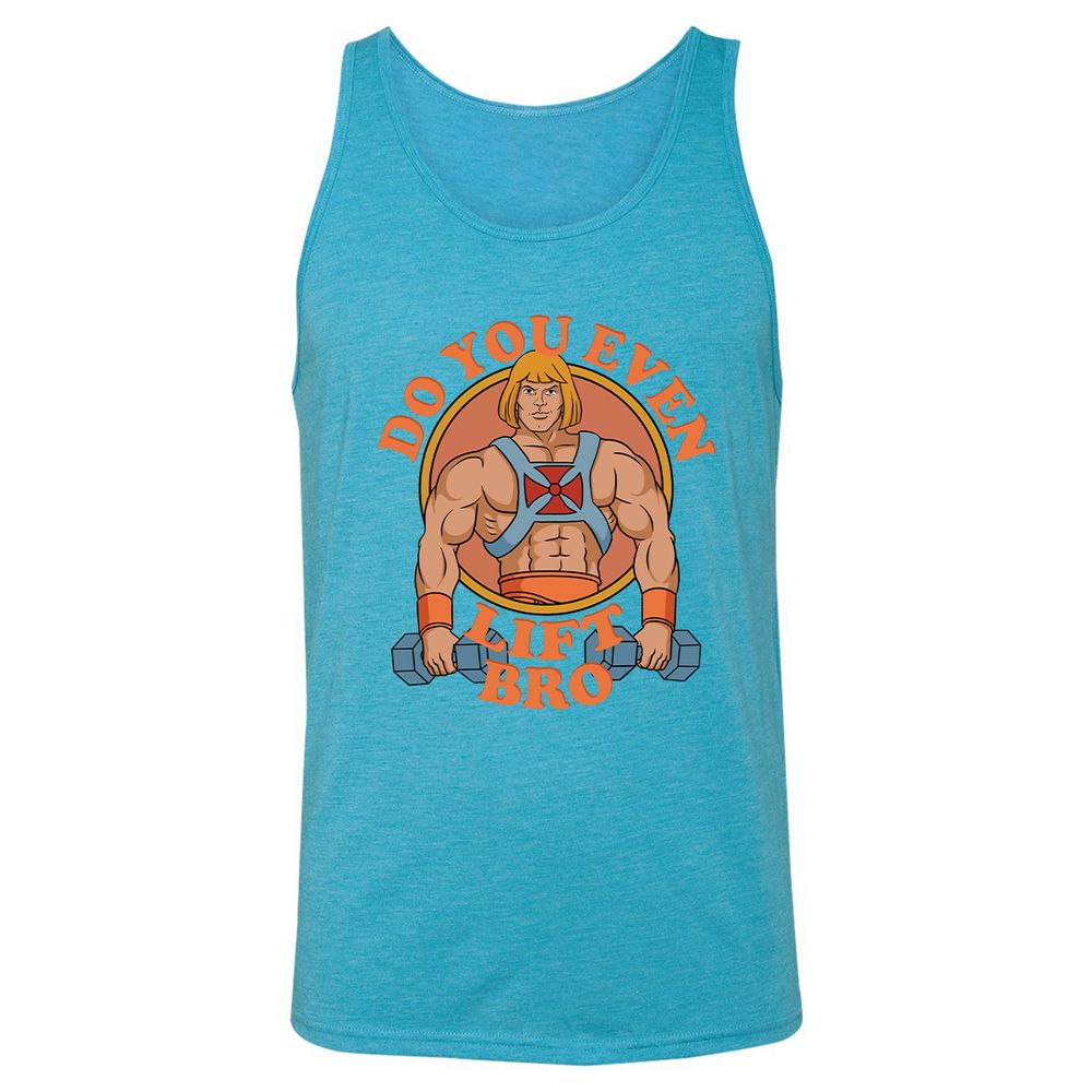 Unisex Jersey Tank - 1U9PZ72M - Aqua Triblend - 3