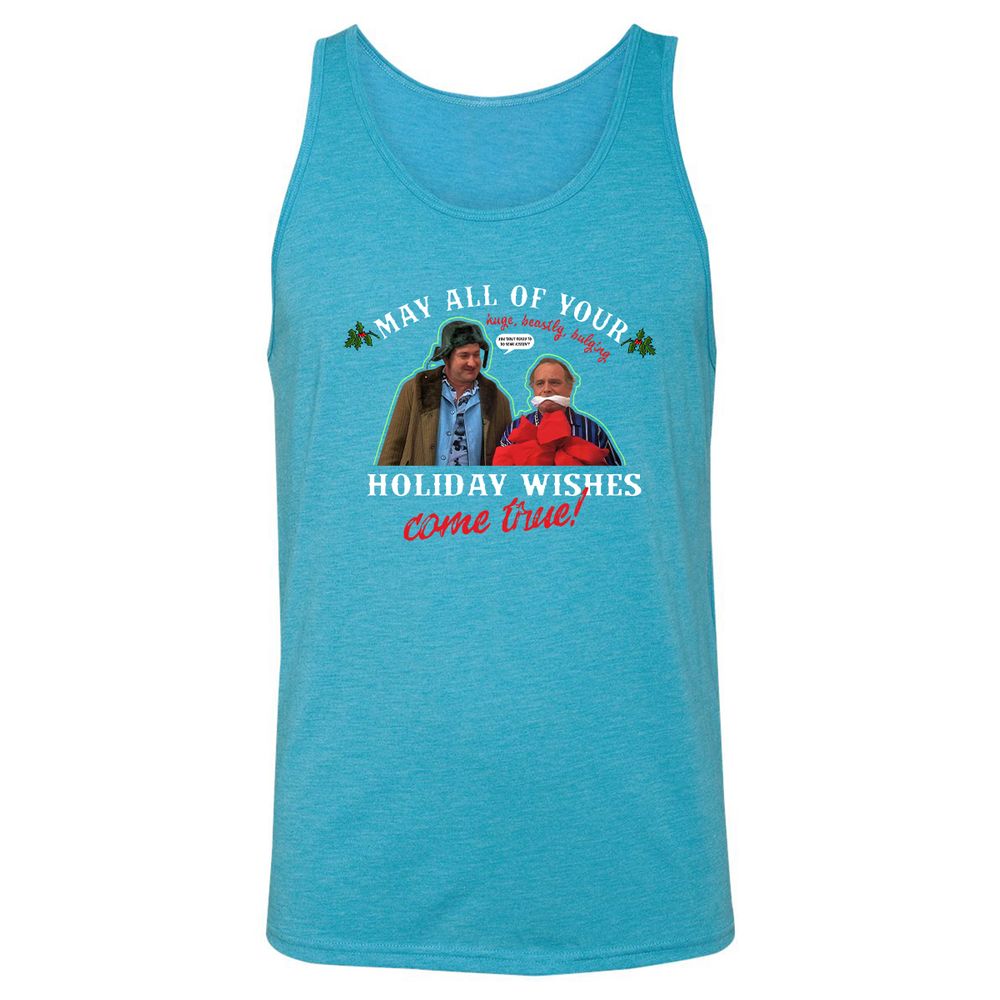 Unisex Jersey Tank - 8SP3WSQL - Aqua Triblend - 3