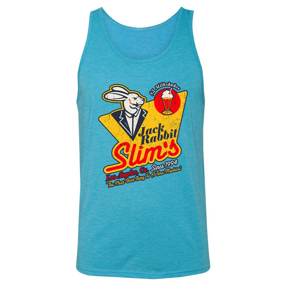 Unisex Jersey Tank - FAF8GWPC - Aqua Triblend - 3