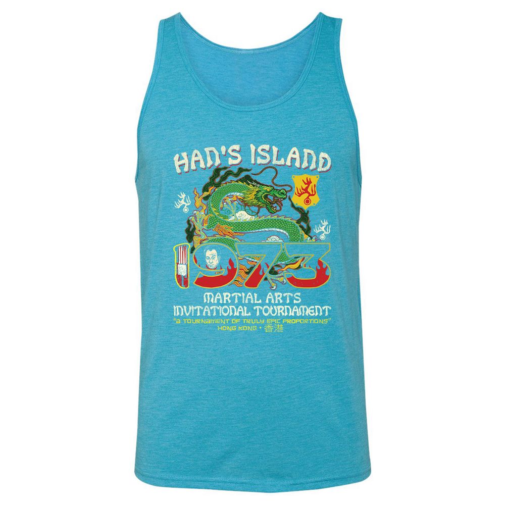 Unisex Jersey Tank - F5DGGN6Z - Aqua Triblend - 3