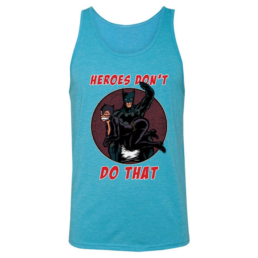 Unisex Jersey Tank - P5YNFHXT - Aqua Triblend - 3