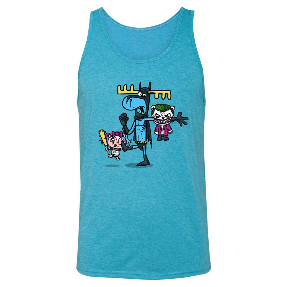 Unisex Jersey Tank - WATYMZJD - Aqua Triblend - 3