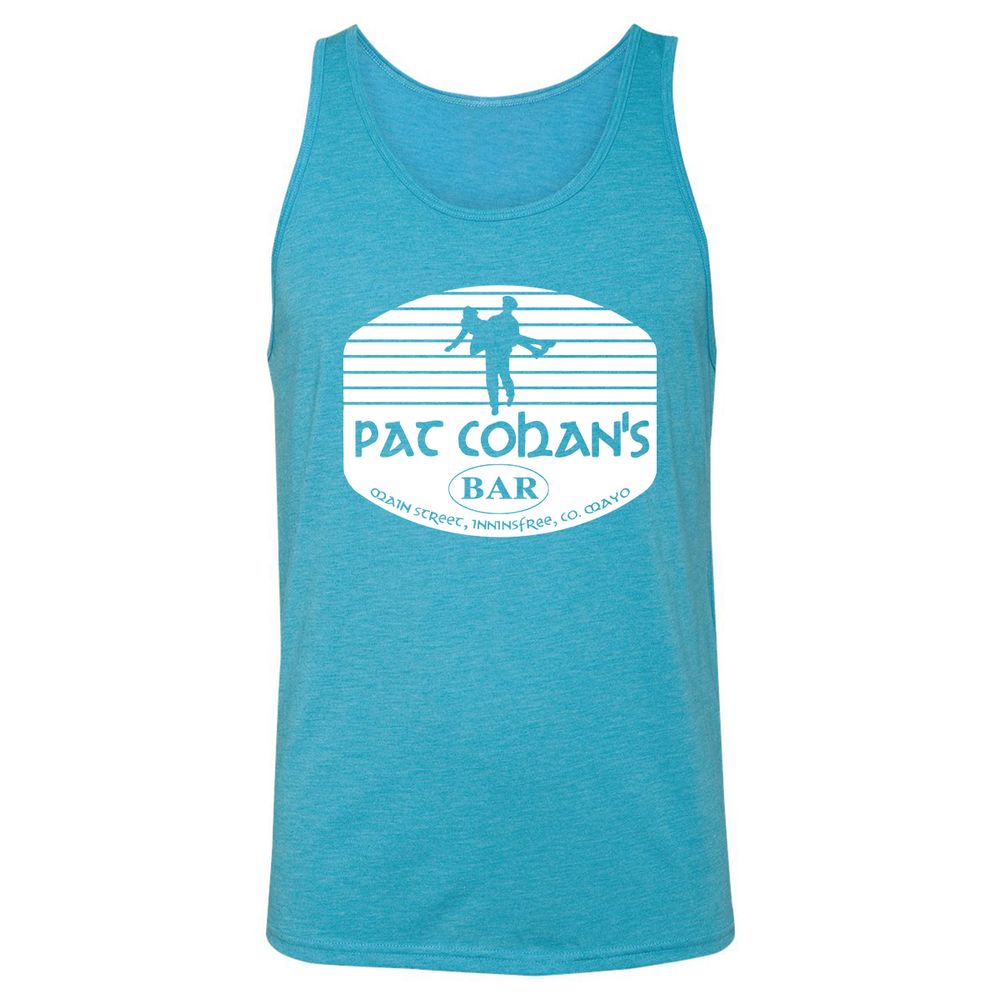 Unisex Jersey Tank - HCMQ9QHS - Aqua Triblend - 3