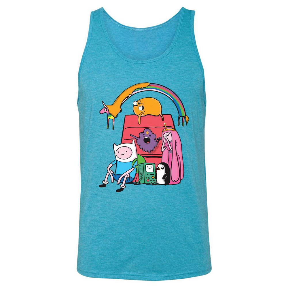 Unisex Jersey Tank - WKB2EGH2 - Aqua Triblend - 3