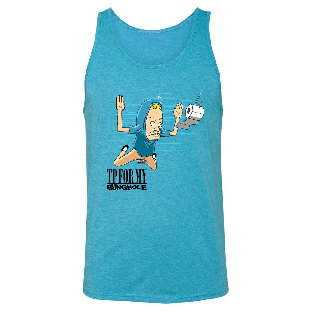 Unisex Jersey Tank - JCC9FHNH - Aqua Triblend - 3