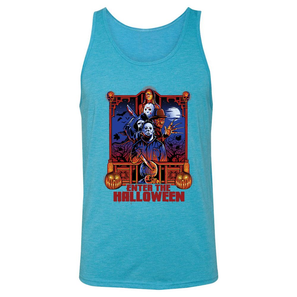 Unisex Jersey Tank - 5V3WQS3J - Aqua Triblend - 3