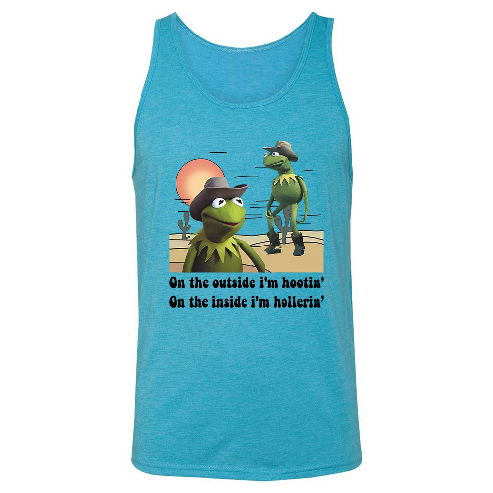 Unisex Jersey Tank - JHWP9K8Y - Aqua Triblend - 3