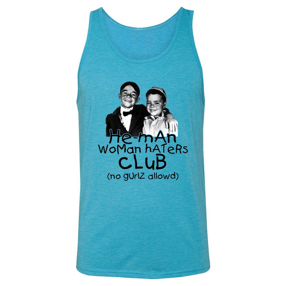 Unisex Jersey Tank - U3BW3UBB - Aqua Triblend - 3