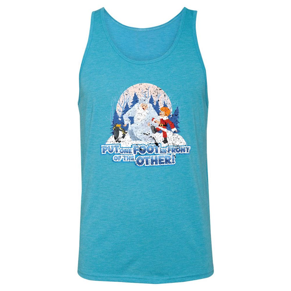 Unisex Jersey Tank - P872XY3C - Aqua Triblend - 3