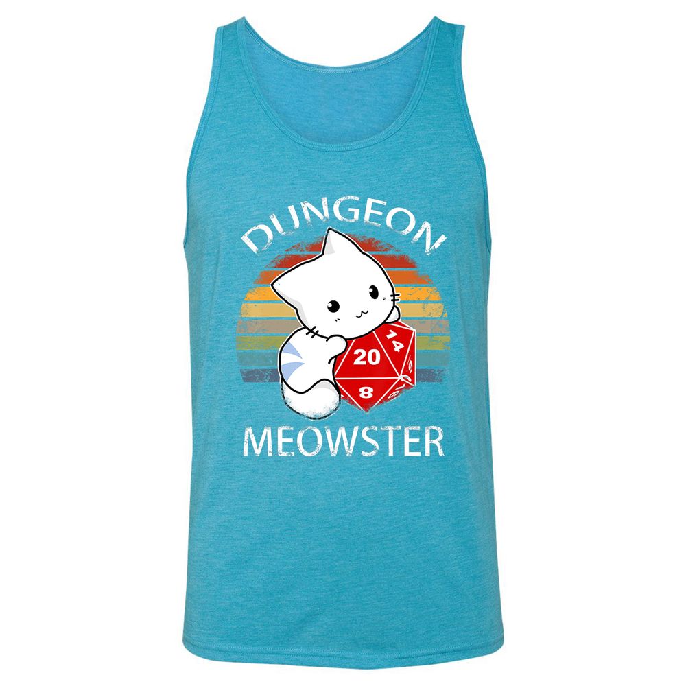 Unisex Jersey Tank - 78ZPJPHQ - Aqua Triblend - 3