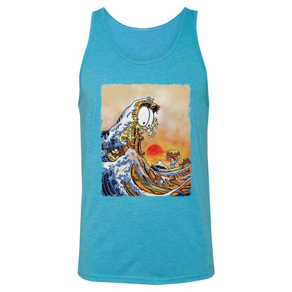 Unisex Jersey Tank - 8TVM7NDP - Aqua Triblend - 3