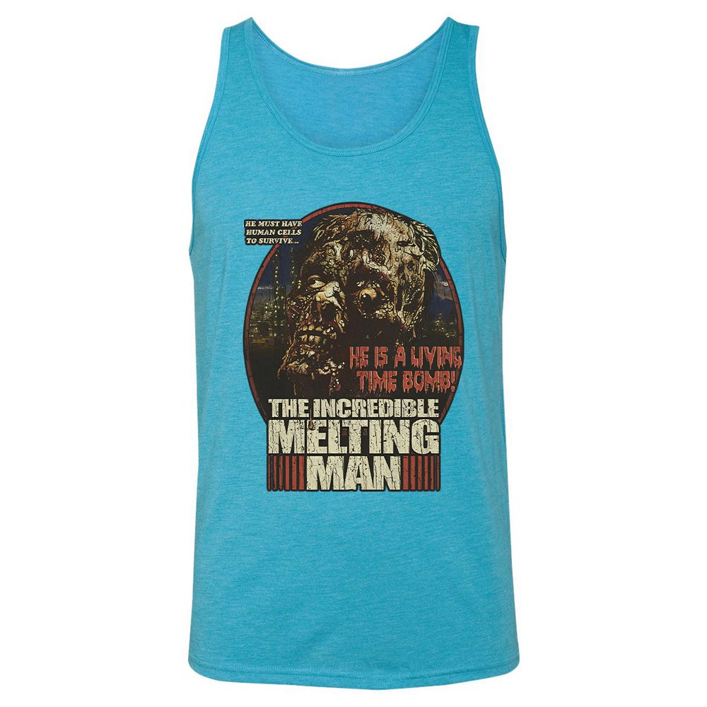 Melting Man - Aqua Triblend - 3
