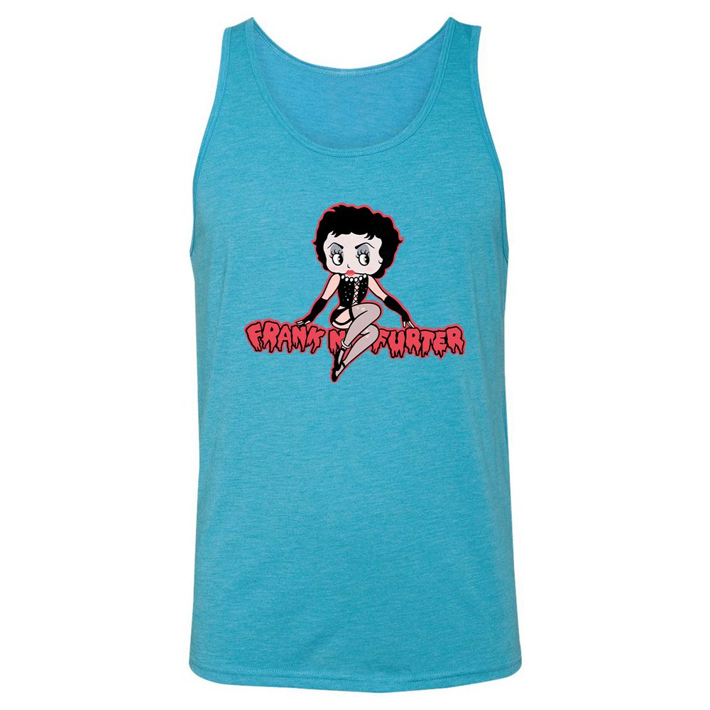 Unisex Jersey Tank - A67T1FZ1 - Aqua Triblend - 3