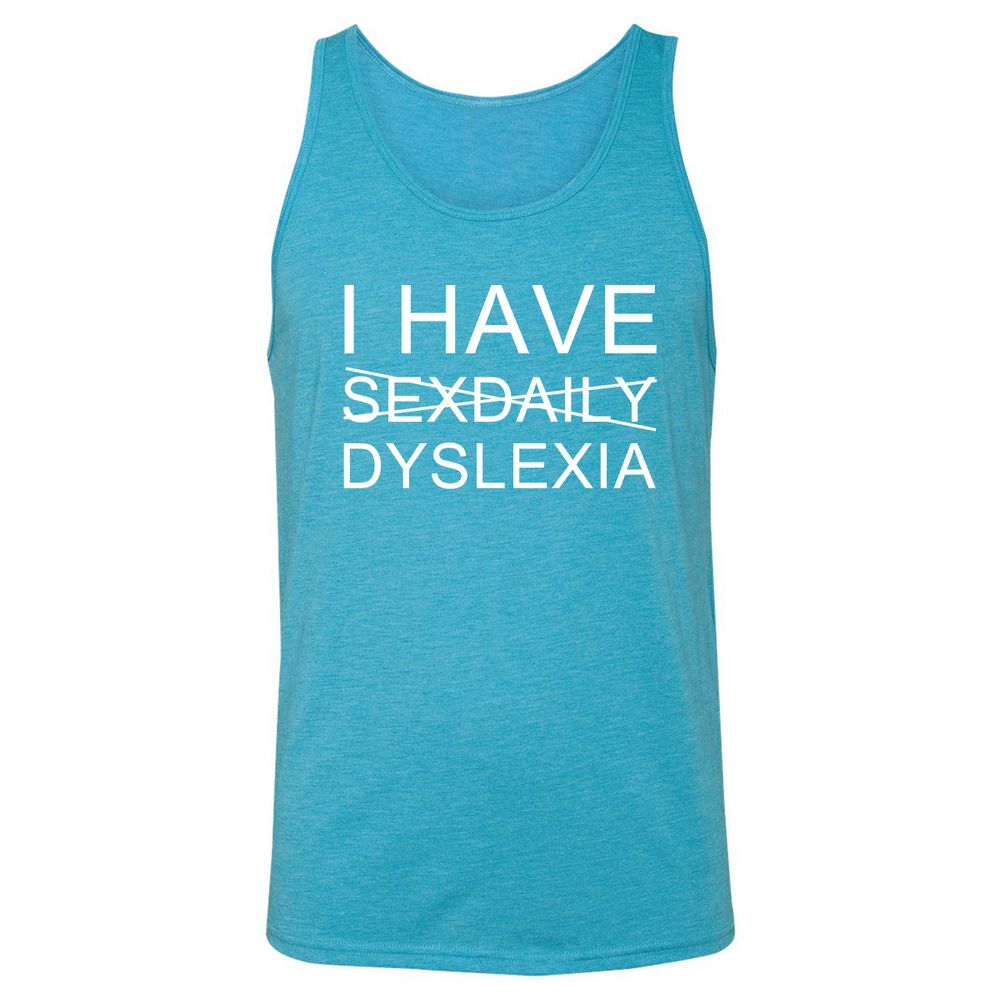 Unisex Jersey Tank - 4JR5LV99 - Aqua Triblend - 3