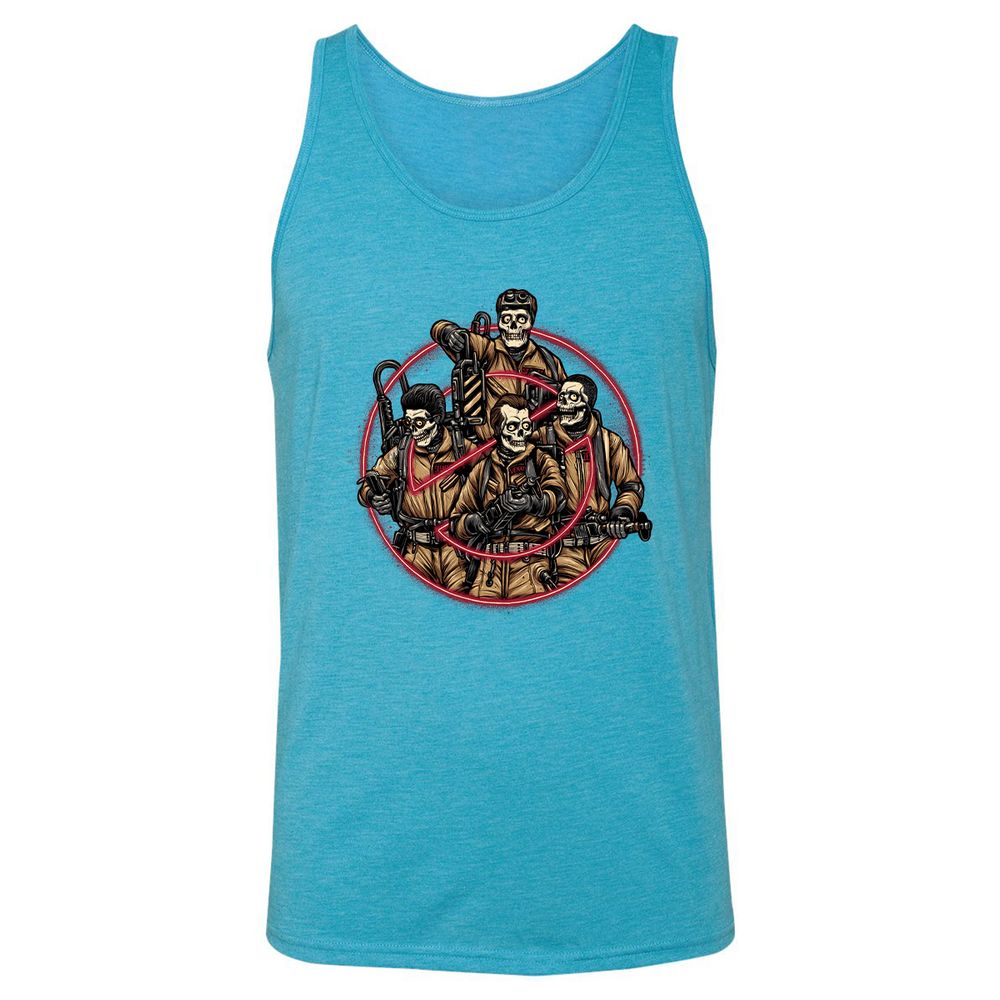 Unisex Jersey Tank - R9B86CRD - Aqua Triblend - 3