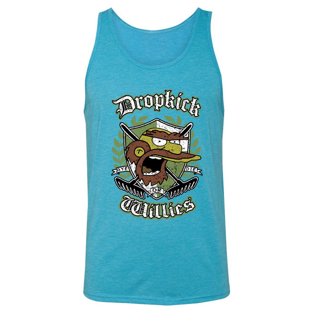 Unisex Jersey Tank - LGPJ4CTT - Aqua Triblend - 3