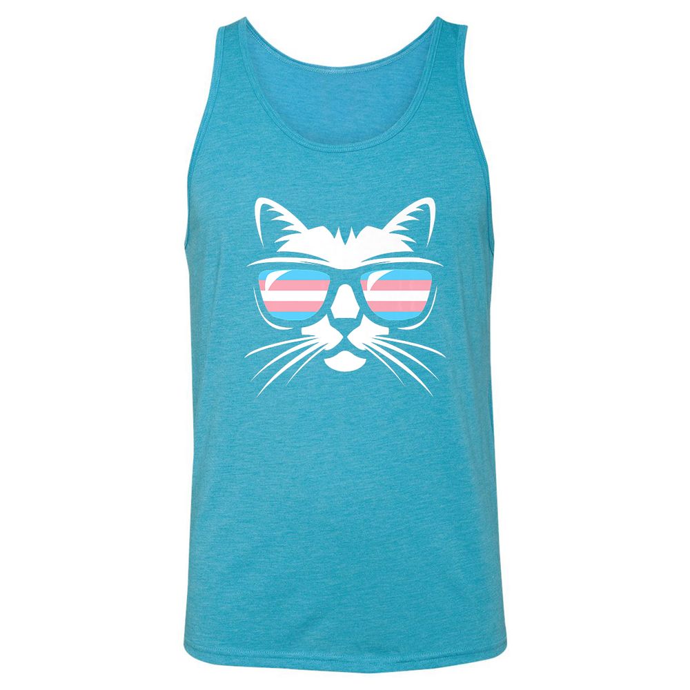 Unisex Jersey Tank - 3QQ2JVS2 - Aqua Triblend - 3