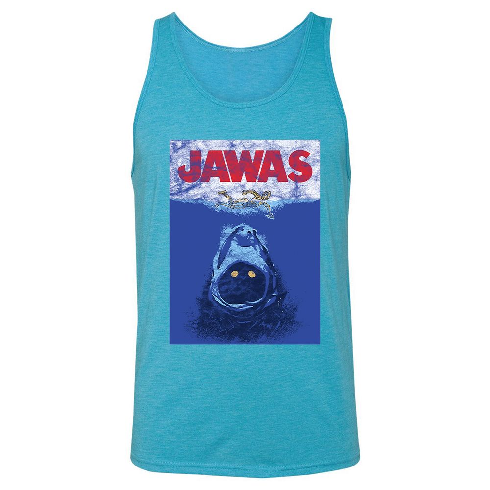 Unisex Jersey Tank - PG89TMCL - Aqua Triblend - 3
