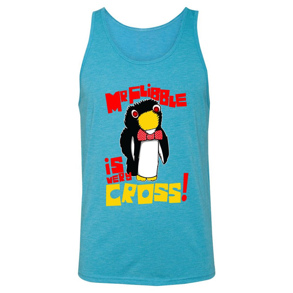 Mr Flibble is very Cross - Aqua Triblend - 3