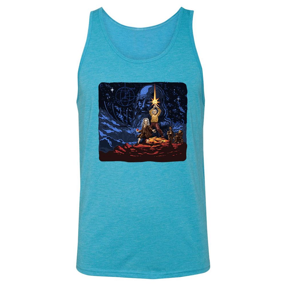 Unisex Jersey Tank - 6CDGYVJT - Aqua Triblend - 3