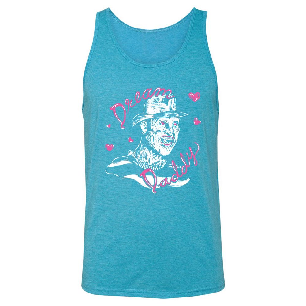 Unisex Jersey Tank - Y8NCAU56 - Aqua Triblend - 3