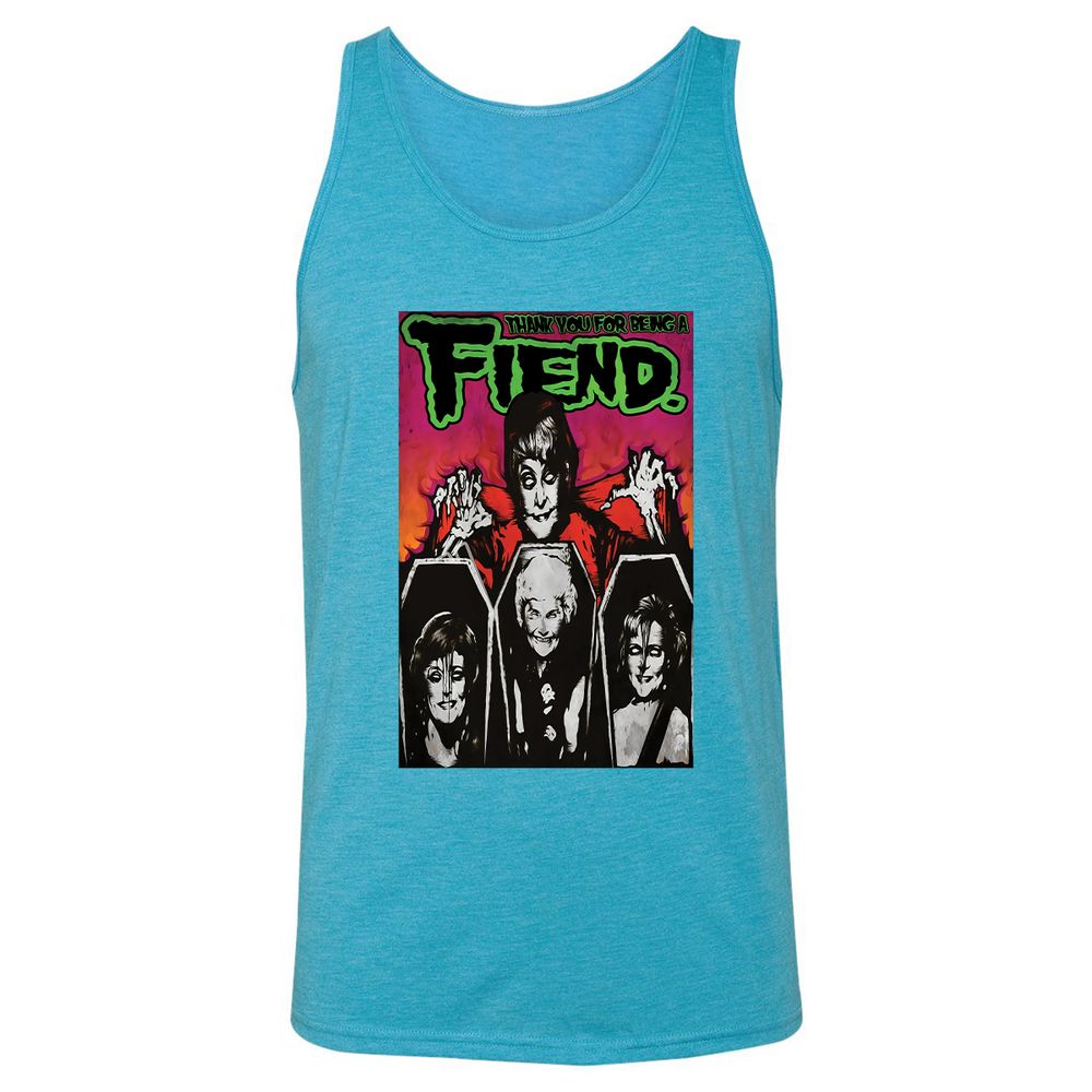 Unisex Jersey Tank - DKPBDDS6 - Aqua Triblend - 3