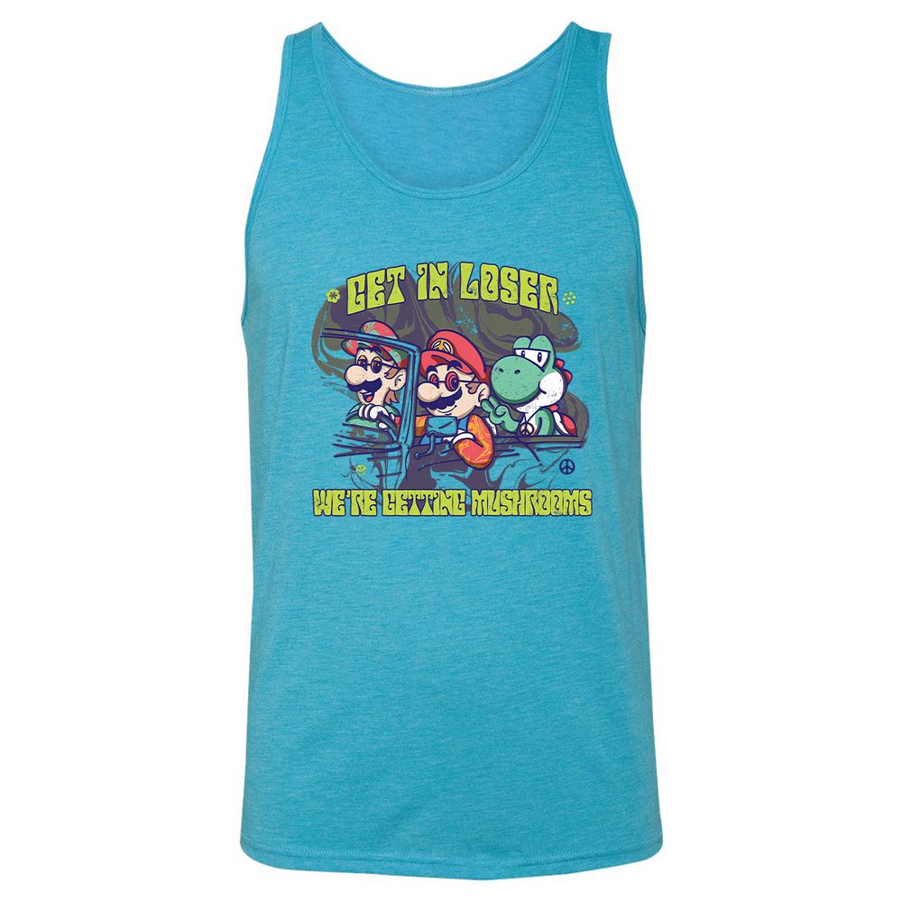 Unisex Jersey Tank - EX2PX4Z5 - Aqua Triblend - 3