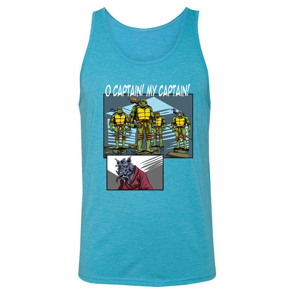 Unisex Jersey Tank - J59WNUGB - Aqua Triblend - 3