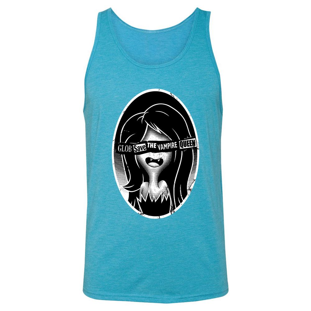 Unisex Jersey Tank - M5F4SMUB - Aqua Triblend - 3