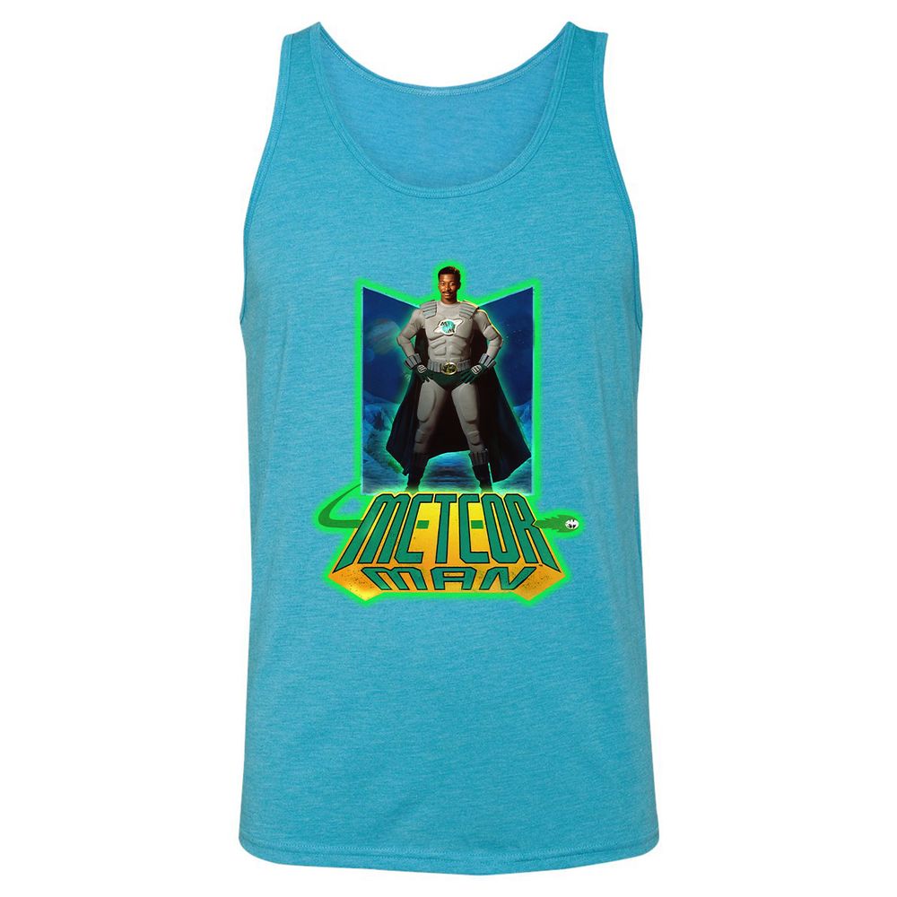 Unisex Jersey Tank - DLBVTEYK - Aqua Triblend - 3