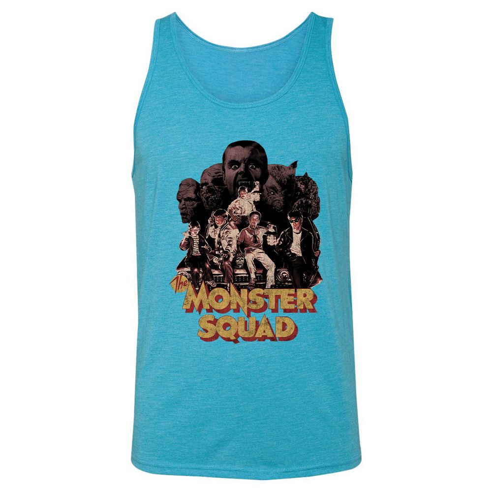 Unisex Jersey Tank - VG1X5JQR - Aqua Triblend - 3