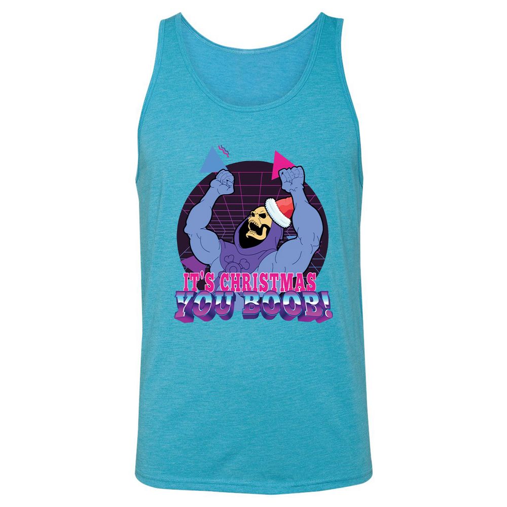 Unisex Jersey Tank - PVFB9N6M - Aqua Triblend - 3