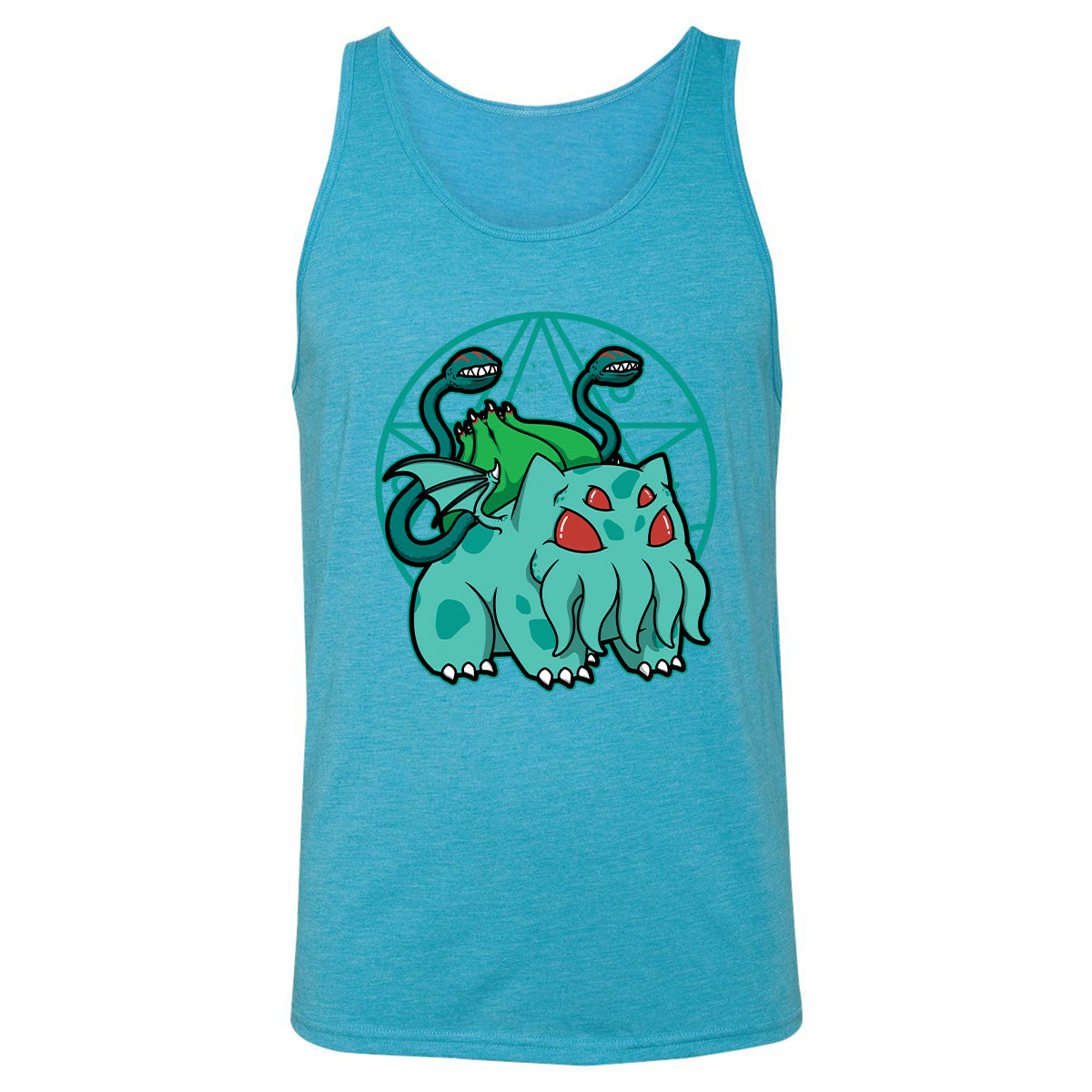 Unisex Jersey Tank - A1M19R3Z - Aqua Triblend - 3