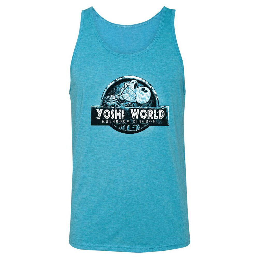 Unisex Jersey Tank - PX1ZWS4J - Aqua Triblend - 3