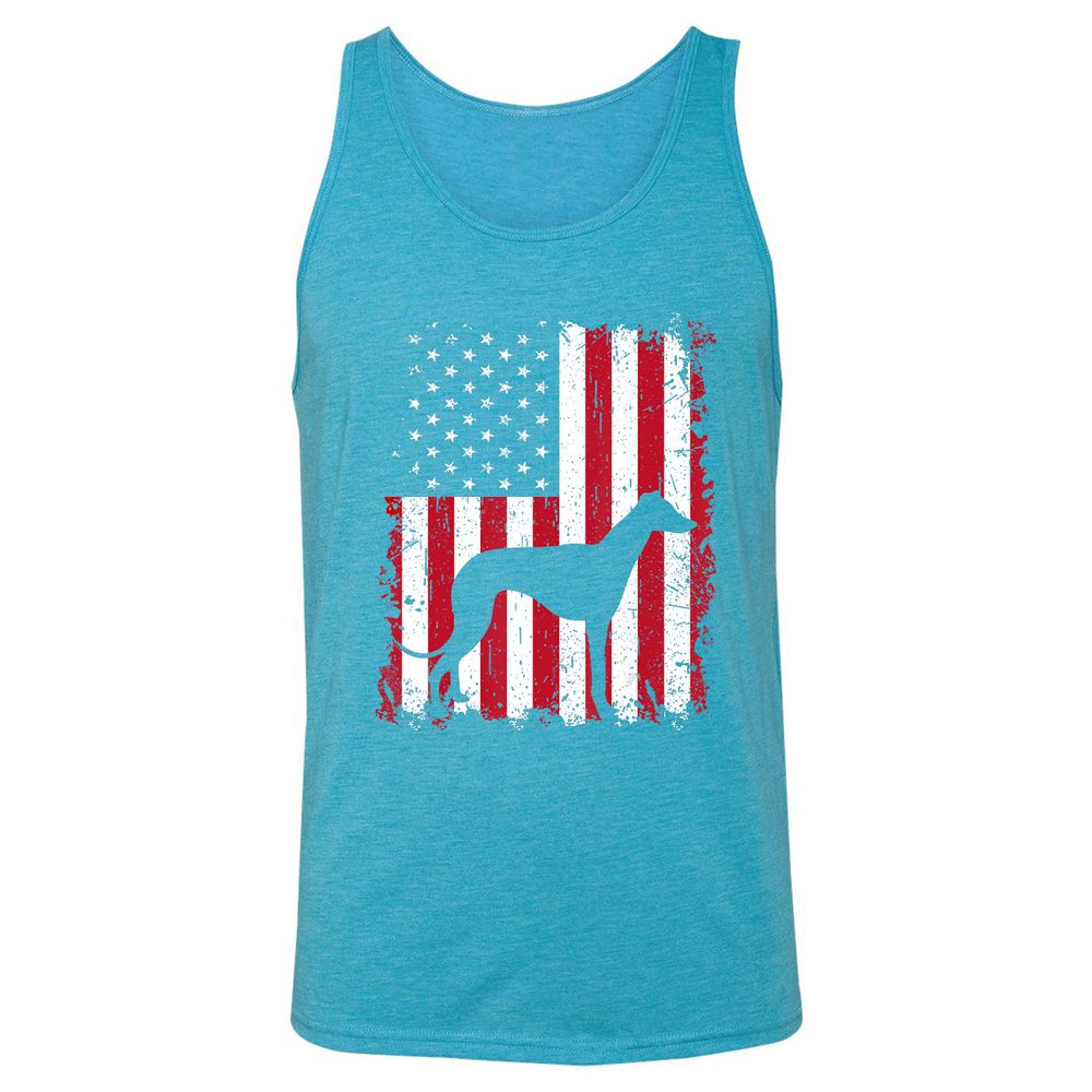 Unisex Jersey Tank - NCGZHB9N - Aqua Triblend - 3