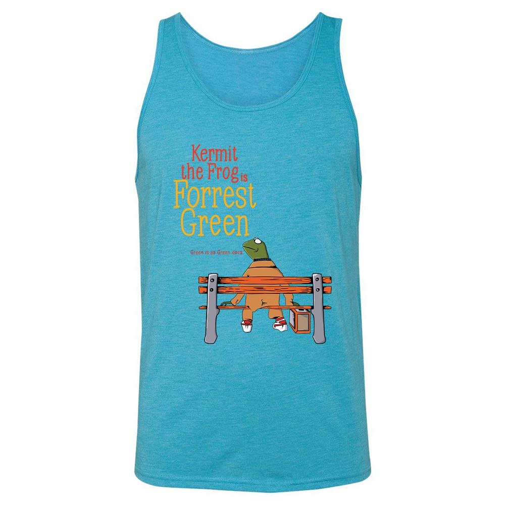 The frog forrest green - Aqua Triblend - 3