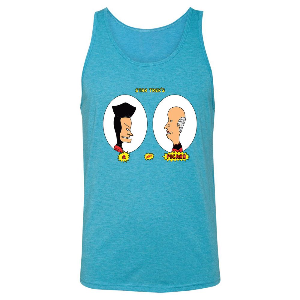 Unisex Jersey Tank - HK9ZJF1H - Aqua Triblend - 3