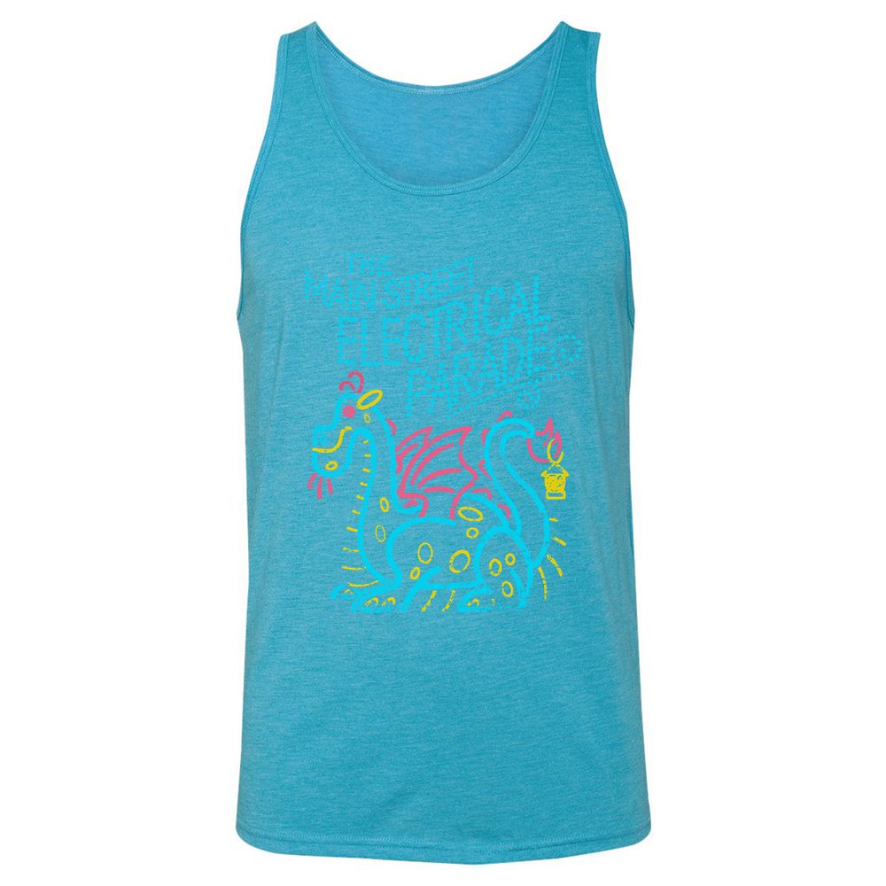 Unisex Jersey Tank - JSU8FB39 - Aqua Triblend - 3