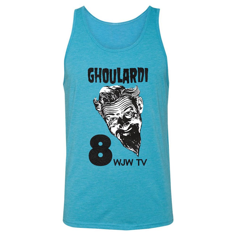 Unisex Jersey Tank - BP3K9H65 - Aqua Triblend - 3