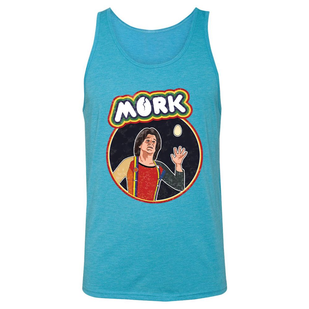 Unisex Jersey Tank - 5KNVBAAL - Aqua Triblend - 3