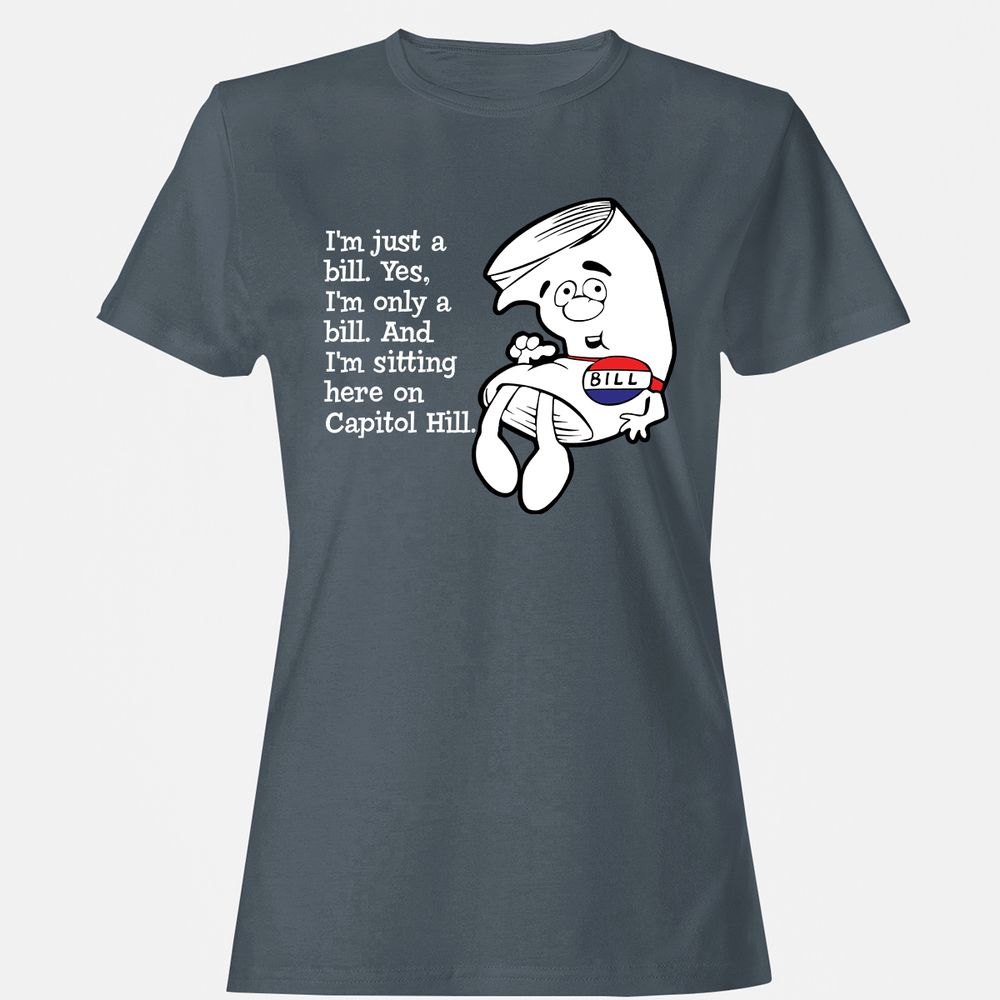 Women's T-Shirt - 47MXXJM8 - Charcoal - 3