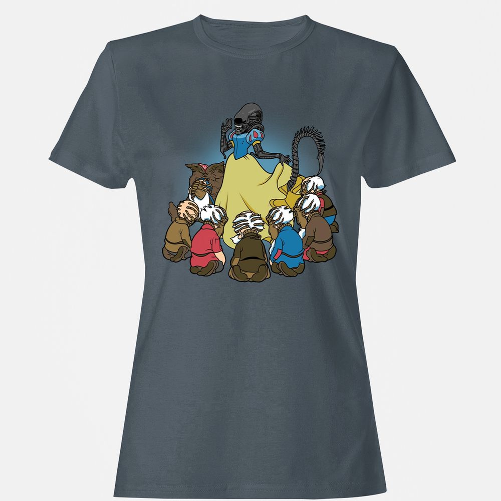 Women's T-Shirt - UXGBUJS8 - Charcoal - 3