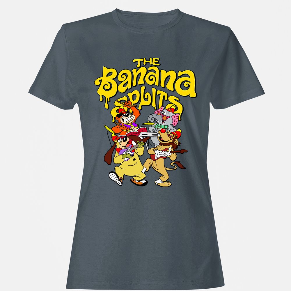 Women's T-Shirt - 6195MQGL - Charcoal - 3