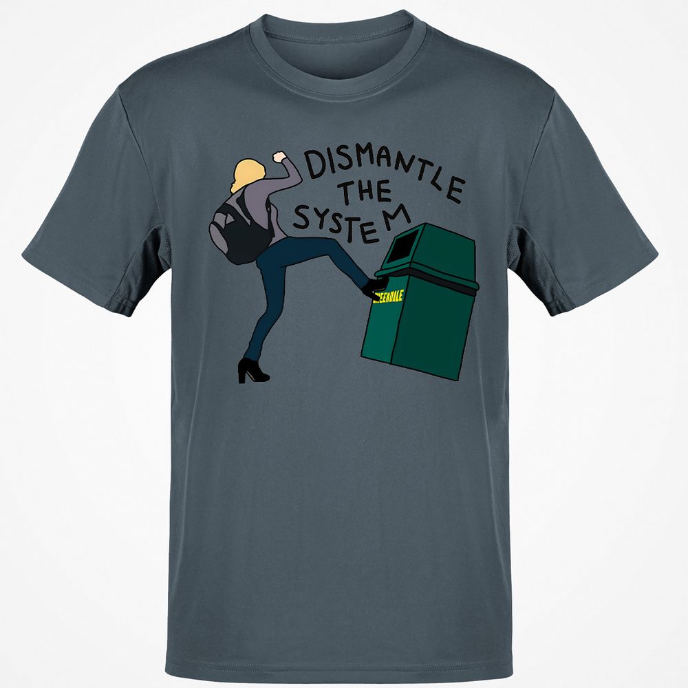 Classic Unisex T-Shirt - LAC8E9YL - Charcoal - 3